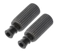 EPIGEIST 2pcs Black Locking Tremolo Bridge Studs and Anchors for Electric Guitar Elevating Adjustment Screws Metal Replacement Parts for Tremolo Bridge Installation