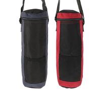 EPIGEIST 2pcs Bottle Insulated Bag Thermal Milk Storage Portable Feeding Bottle Cooler Bag with Zipper for Outdoor Travel Red Blue