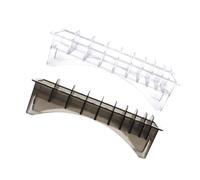EPIGEIST 2pcs Clipper Holder Storage Case Compact Organizer for Barber Tools and Guide Combs Durable Limit Comb Container for Hair Clippers Space Saving Design for Barbershops and Salons
