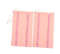 EPIGEIST 2pcs Collapsible Felt Drumstick and Martial Arts Belt Organizer Hanging Storage Bag for Karate Taekwondo Dojo Wall Display Holder for Drumsticks and Sports Equipment