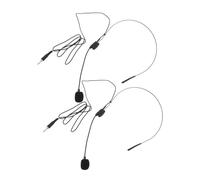 EPIGEIST 2pcs Condenser Microphone Speaker Microphone Headwear Mic Lightweight Plastic Iron Copper Wire Professional Capacitance Core for Voice Amplifier Teaching Amplifiers