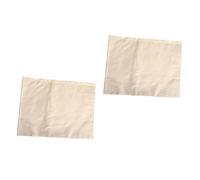 EPIGEIST 2Pcs Cotton Bread Dough Baking Mat Natural Bakers Couche Pastry Making Tools Kitchen Utensil Bread Basket Cloth Cover Reusable
