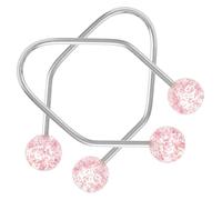 EPIGEIST 2pcs Dimple Maker Facial Exerciser Stainless Steel Face Dimple Trainer for Cheeks Suitable for Facial Sculpting and Massaging