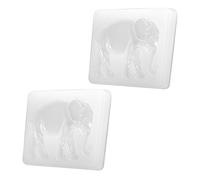 EPIGEIST 2pcs DIY Elephant Silicone Molds for Crystal Epoxy Craft Making Reusable Flexible Silicone DIY Tools for Decorative Ornaments and Creative Craft Accessories