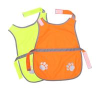 EPIGEIST 2pcs Dog Reflective Vest Safety Jacket for Outdoor Night Walking High Visibility Pet Hunting Gear with Breathable Lightweight Water-resistant Fabric for Small to Dogs