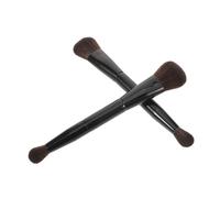 EPIGEIST 2pcs Double Sided Concealer Blush Brush Soft Makeup Brushes for Nose Contour Applicator Dual Ended for Face and Hair