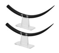 EPIGEIST 2pcs Eyelash Display Model False Lashes Demonstration Tool Plastic B C Curl Versatile Application Essential for Teaching Home Use and Eyelash Training Centers