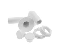 EPIGEIST 2pcs Freezer Plastic Drain Stoppers Threaded Drain Plug Caps for Refrigerators and Chest Freezers Sealing Moisture Control Easy Installation Low-temperature Resistant Replacement