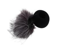 EPIGEIST 2pcs Furry Microphone Windscreen Cover Sponge Foam for Recorder Mic Reusable Wind Muff Compatible Zoom