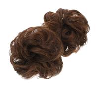 EPIGEIST 2pcs Hair Bun Extensions for Women Lightweight High-temperature Silk Hair Use Volume Scrunchies for Chic Updos and Natural Fullness Comfortable