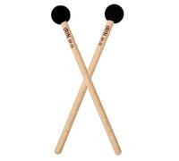 EPIGEIST 2Pcs Head Singing Bowl Mallets with Beech Handle for Beginners for Percussion Instruments Jazz Drumming and Performance Use