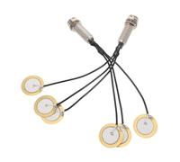 EPIGEIST 2pcs Kalimba Pickup Transducer Self Adhesive Piezo Contact Microphone for Acoustic Instruments Violin Guitar Ukulele Banjo Sound Amplifier