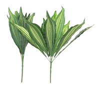EPIGEIST 2pcs Lifelike Sansevieria Artificial Snake Plants Simulation Potted Decor for Indoor Outdoor Use with Leaves Realistic Greenery