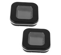 EPIGEIST 2pcs Loose Powder Makeup Container Eyeshadow Replacement Box Magnetic Toiletry Containers Travel Makeup