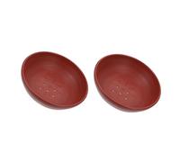 EPIGEIST 2pcs Multi-function Pigeon Nest Egg Basins, Breathable Household Bird Breeding Bowls, Quail Nest Bowls for Racing Pigeons and Doves, Bird Supply Cage Accessories