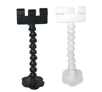 EPIGEIST 2Pcs Pet Selfie Stick Clips for Cats and Dogs Flexible Neck Phone Holder with Treat Clip Fits Smartphones and Tablets Photography Training Prop for Pet Portraits