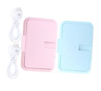 EPIGEIST 2pcs Portable Wipe Warmers USB Wet Tissue Warmers for Wipes for Diaper Changing The Go
