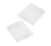 EPIGEIST 2pcs Protective Push Button Caps with Rhinestone Art Adhesive Flip Cover for Light Table Power Switch Compatible with Light Boards Prevents Accidental Shutdowns Drawing and Tracing