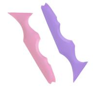 EPIGEIST 2pcs Reusable Eyeliner Stencil Silicone Eyeliner Applicator Eyebrow Pencil Stencil Shadow Template Quick Makeup Tools for Girl Supplies