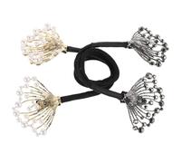 EPIGEIST 2pcs Rhinestone Hair Curler Bun Maker Tools for Effortless Hairstyles for Bridal and Wedding Hair Accessories for All Occasions