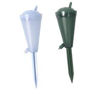 EPIGEIST 2pcs Self Watering Spikes Plant Irrigation Devices for Indoor Outdoor Garden Automatic Watering System with Adjustable Flow PP Material for Potted Plants Vegetables and Hanging