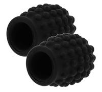 EPIGEIST 2Pcs Silicone Drumstick Tip Covers Mute Set for Quiet Practice Percussion Accessories with Protective Caps for Drumsticks in Silencing Training