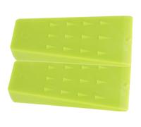 EPIGEIST 2pcs Spiked Tree Felling Wedges Green Woodcutting Accessories Stable Heavy-Duty Timber Cutting Tools for Logging and Garden Tree Falling