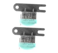 EPIGEIST 2pcs Stereo Cassette Tape Recorder Replacement Parts Dual Channel Magnetic Head with Button Accessory Metal for Clear Sound and Easy Control Compatible Recorder Accessories