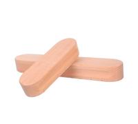 EPIGEIST 2pcs Tailors Pressing Tool Wooden Clapper Seamstress Clapper Quilters Pressing Board for Steam Seam Flattening Ergonomic Handheld for Sewing and Quilting