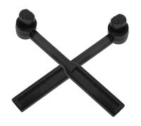 EPIGEIST 2pcs Vinyl Record Cleaner Brushes with Antistatic for Turntables and Record Players Compact Portable Design for Dust Removal and Easy Storage Compatible with Vintage Vinyl Discs