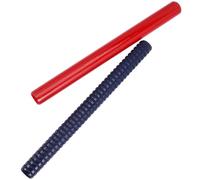 EPIGEIST 2pcs Wooden Rhythm Sticks 20cm Red and Blue Early Educational Musical Percussion Instrument for Children Preschool Music Learning Tool