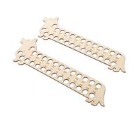 EPIGEIST 2pcs Wooden Thread Winding Plates Cute Animal Pattern Cross Stitch Organizer for Embroidery Sewing Craft Space-Saving Bobbin Holders
