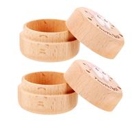 EPIGEIST 2pcs Wooden Tooth Storage Box Capacity Keepsake for Boys Multipurpose Hair Jewelry Holder Minimalist Modern Design Craftsmanship