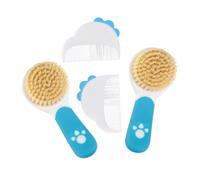 EPIGEIST 2set Newborn Hair Brush Set Soft Bristle Brush and Comb for Girls Boys Hair Care Kit Gentle Hairbrush and Comb Set for Toddlers and Boy Girl