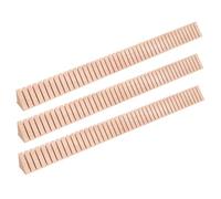 EPIGEIST 3 Pcs Natural Auguman Wood Guitar Binding Strips 420x25x25mm Acoustic Classical Guitar Edge Trim Purfling for Luthier Accessories and DIY Repair