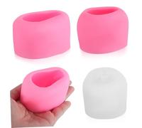 EPIGEIST 3 Pcs Rabbit Silicone Cake Molds for Fondant Candy Chocolate Baking Easy-Clean Bunny-Shaped Cake Decorating Moulds for DIY Cookies and Biscuit Making