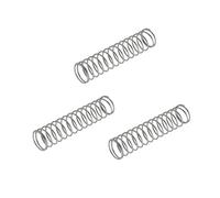 EPIGEIST 3 Pieces Silver Small Trumpet Button Springs Replacement Accessories for Trumpet Pistons, Sturdy Practical Instrument Parts for Brass Musical Instruments