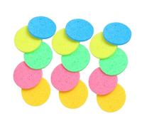 EPIGEIST 30 pcs Compressed Natural Pulp Facial Sponges for Cleansing and Makeup Removal Round Thick Soft Absorbent Face Pads for Daily Skincare and Travel Use