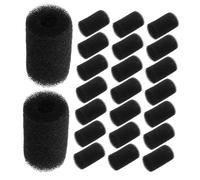 EPIGEIST 30pcs Aquarium Filter Sponge Pre-filter Protective Sleeve Flexible Fit for Fish Tank Filtration Debris Prevention Sponge Media for Betta Fry and Aquarium Systems