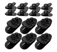 EPIGEIST 30Pcs Mic Lapel Clips Durable Microphone Holder for Collar Tie Pocket Use Easy Install for Speeches Conferences Online Chats Performances