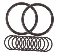 EPIGEIST 30pcs Rubber Ring for Trumpet Tuning Slide Stopper Instrument Parts for Horn Ring Repair Trumpet Slide Rubber Bumper for Practice Performance