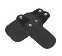 EPIGEIST 3pcs 10-hole Blues Harmonica Storage Bag Set, Fake Leather Portable Harmonica Carrying Case with Lightweight Design for Travel and Performance