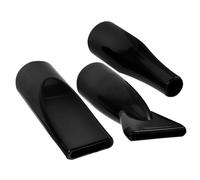 EPIGEIST 3Pcs Abs Hair Dryer Attachment Nozzles Including Large and Small Round Diffusers for Pet Grooming Heat Resistant Blow Dryer Accessories for Styling and Drying Hair