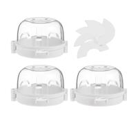 EPIGEIST 3PCS Gas Stove Knob Covers Safety Guard for Kitchen Protection Heat Resistant Up to Installation Compatible with Natural Gas