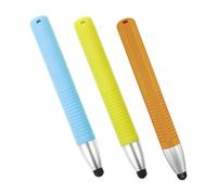 EPIGEIST 3pcs Kids Stylus Pens Tablet Pen Stylus High Sensitivity Capacitive Screen Touch Lightweight Silicone Universal Compatibility for Learning and Writing on Phones and Tablets