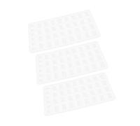 EPIGEIST 3pcs Mini Silicone Brick Mold for DIY Sand Table and Dollhouse Durable Detailed Micro Brick Moulds for Architectural Models and Creative Craft Projects