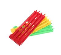 EPIGEIST 3pcs Multicolor Plastic Pigeon Leg Ring Holder Rack for Racing Pigeons Foot Bands Organizer Stand for Loft Training and Classification Maintenance