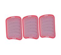 EPIGEIST 3pcs Non Stick Silicone Hot Dog Molds for Baking Sausages Cakes Food DIY Reusable Flexible Bakeware for Kitchen Cooking and Portion Control