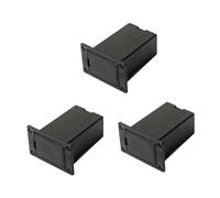 EPIGEIST 3pcs Pickup Battery Box for Guitar Professional Guitar Pickup Battery Holder Black Accessories and Instrument Accessory Use