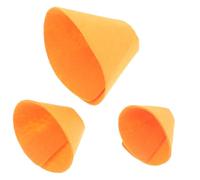 EPIGEIST 3pcs Soft Breathable Collar for Hamsters Small Animals Sugar Gliders Anti-lick Anti-scratch Neck Cone for Surgery Protection